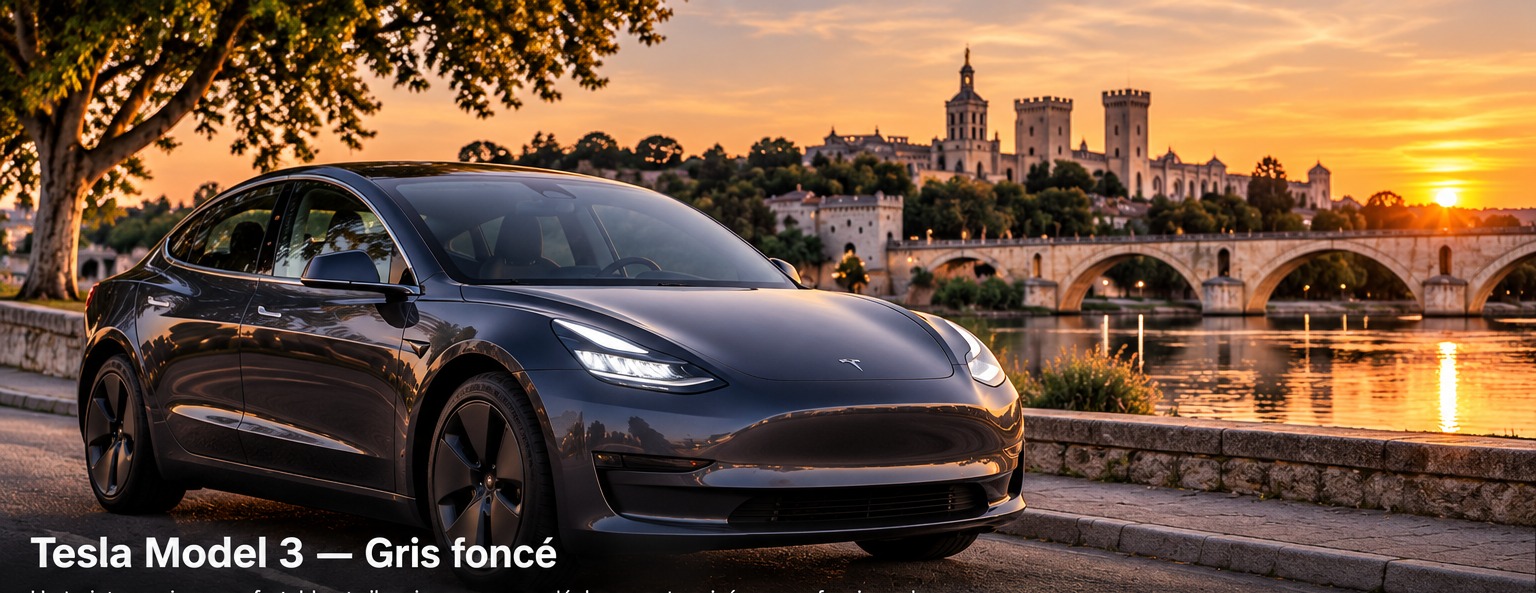tesla Model 3 à Avignon